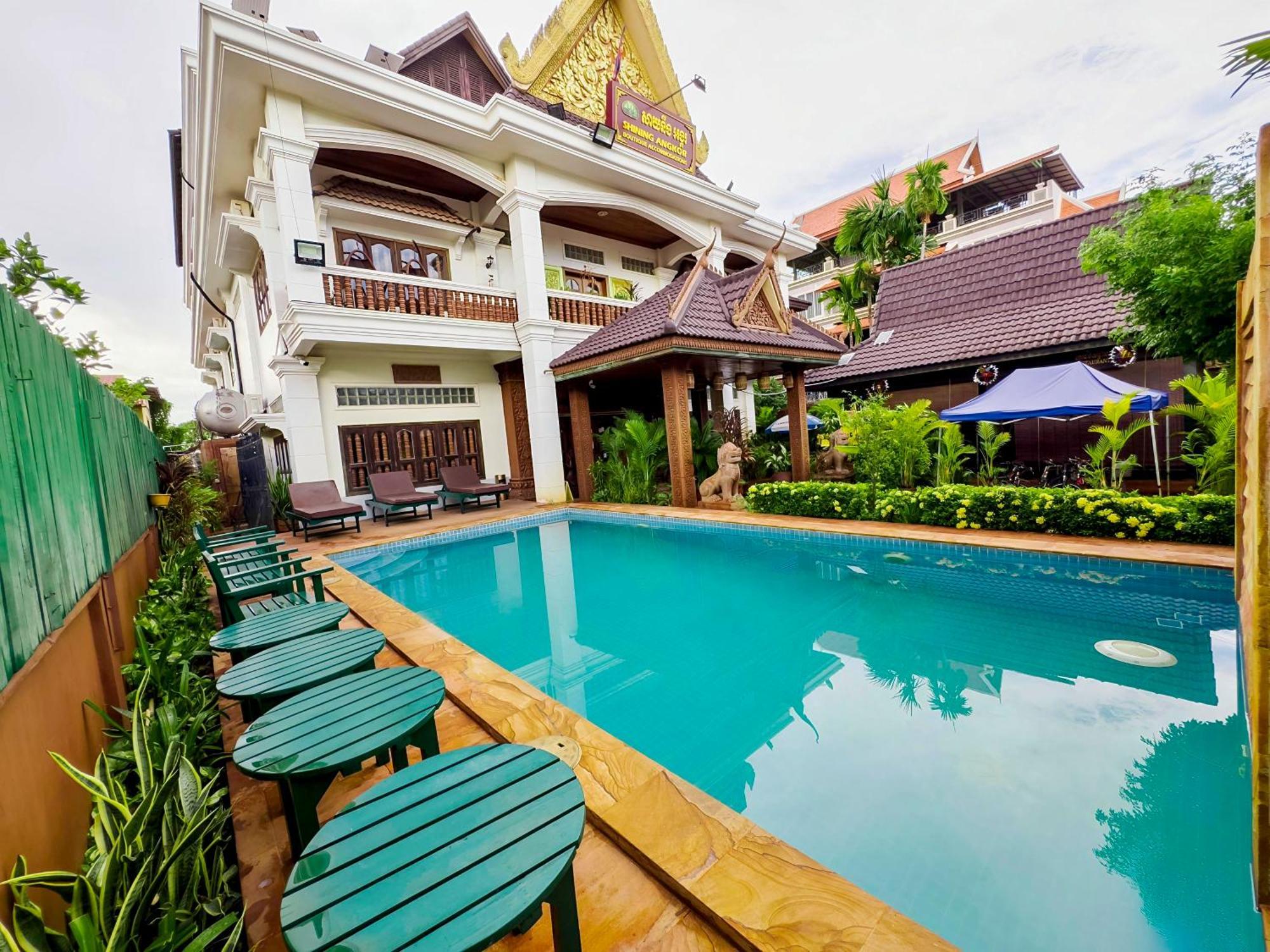 Shining Angkor Boutique Hotel Siem Reap Bagian luar foto